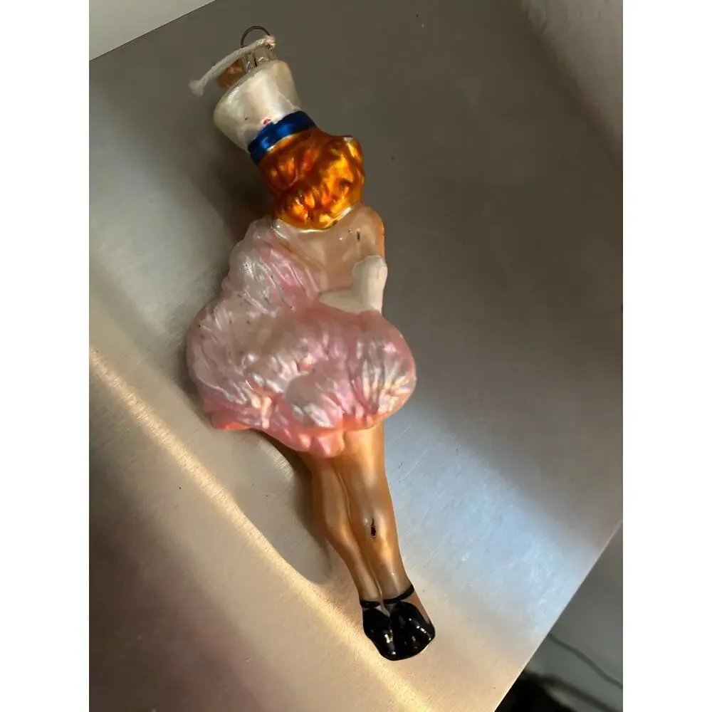 Christopher Radko 2000 'GAMS GALORE' Radio City Rockette Glamour Girl Ornament